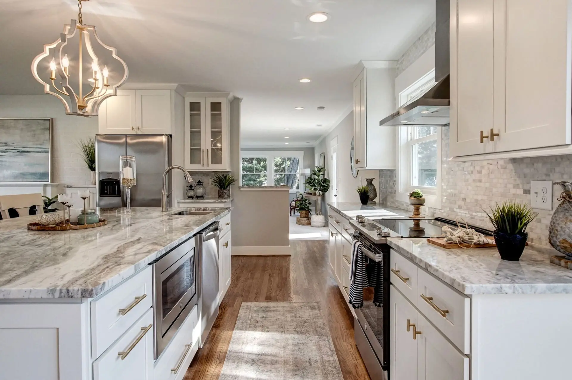 kitchen cooking area