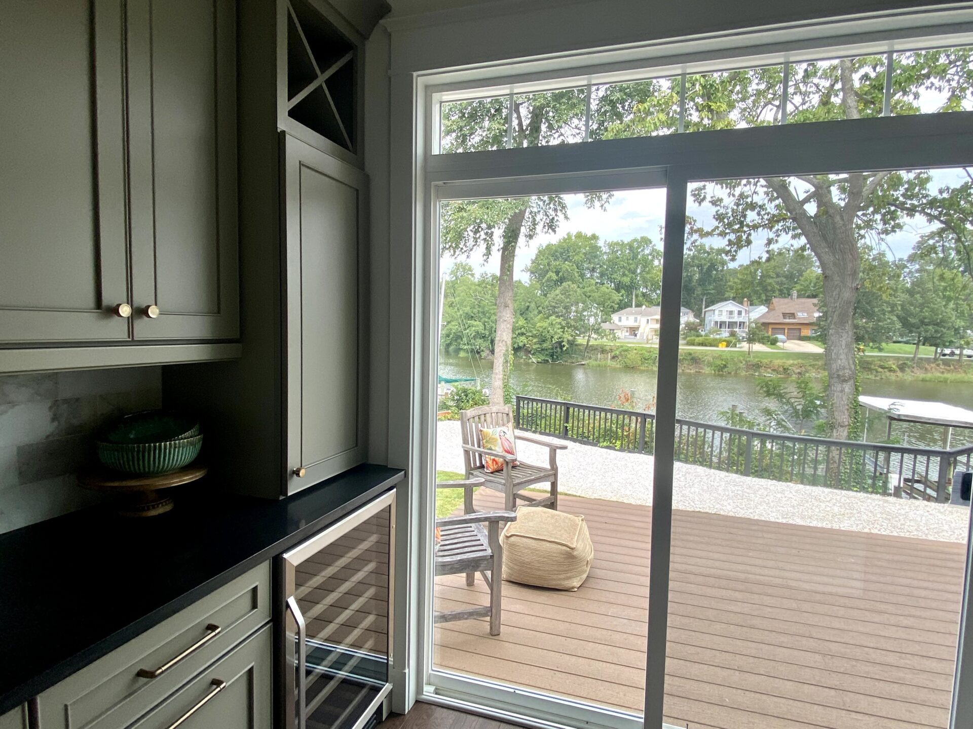 kitchen sliding door