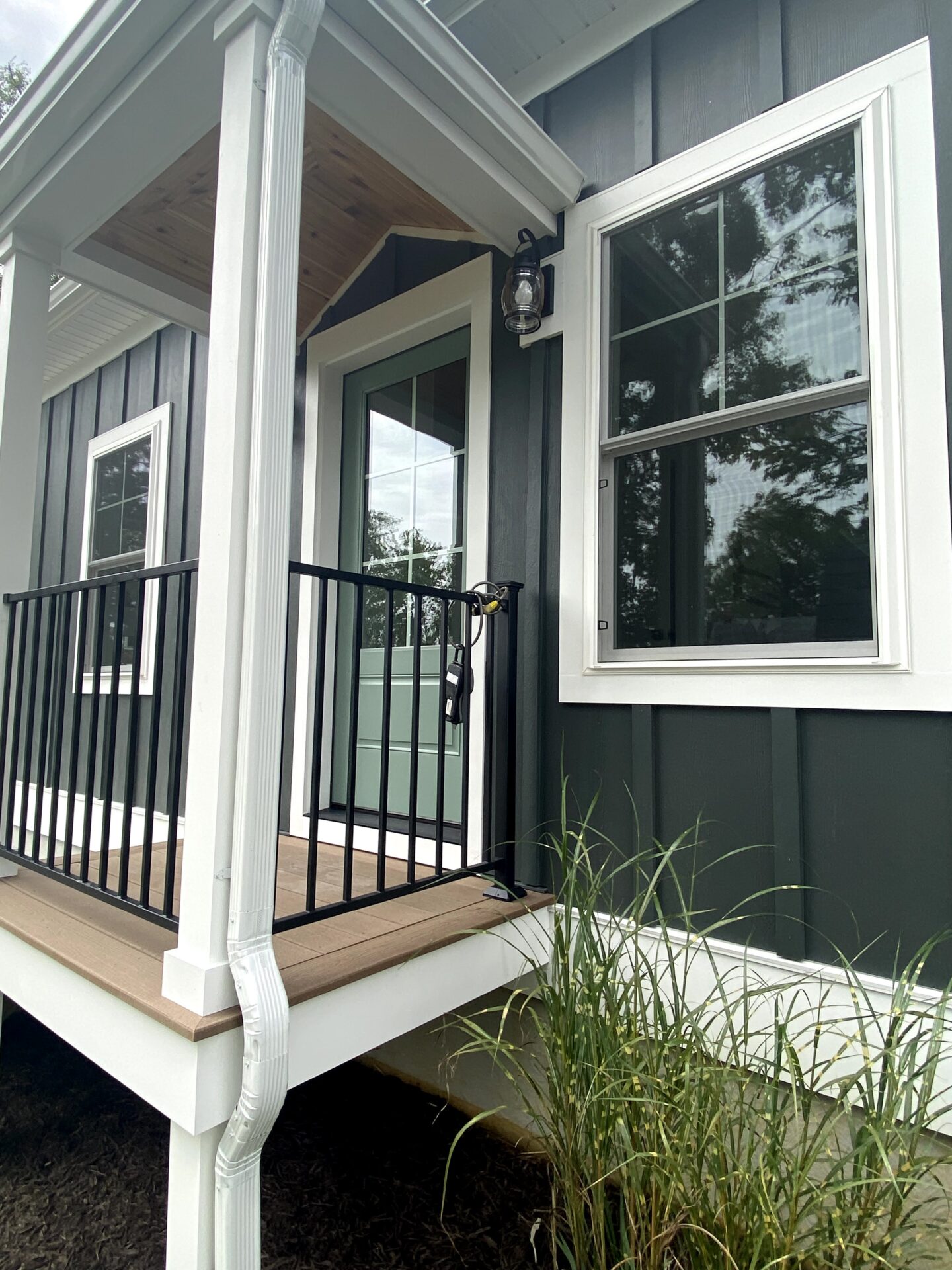 porch and stairway area