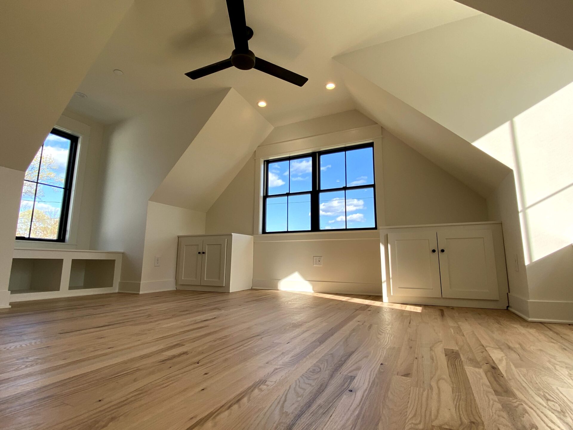 bare loft area